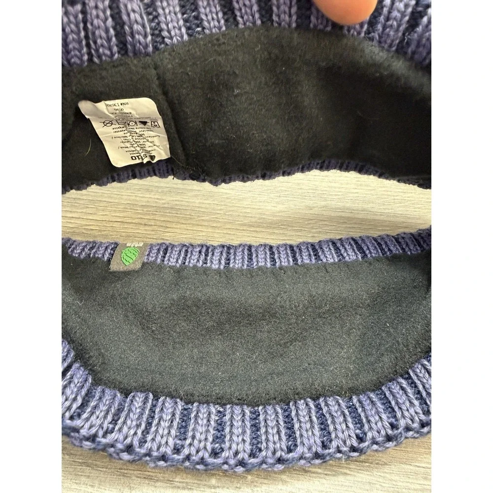 STIO Purple Knit Stretch Headband Fleece Lined One Size Gorpcore Skiing Outdoor